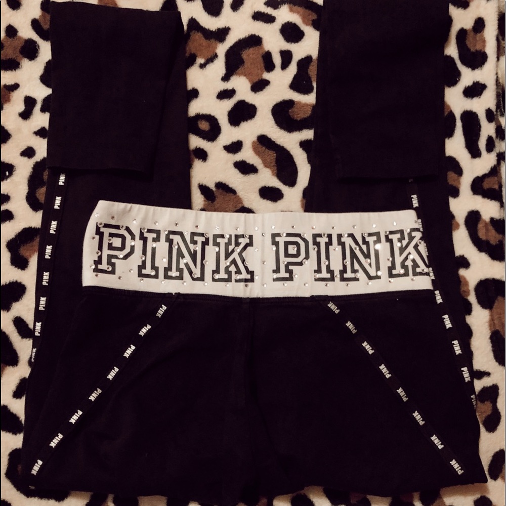 PINK leggings. barely ever worn